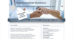 Desktop Screenshot of huisartsenpraktijkmariahoeve.nl